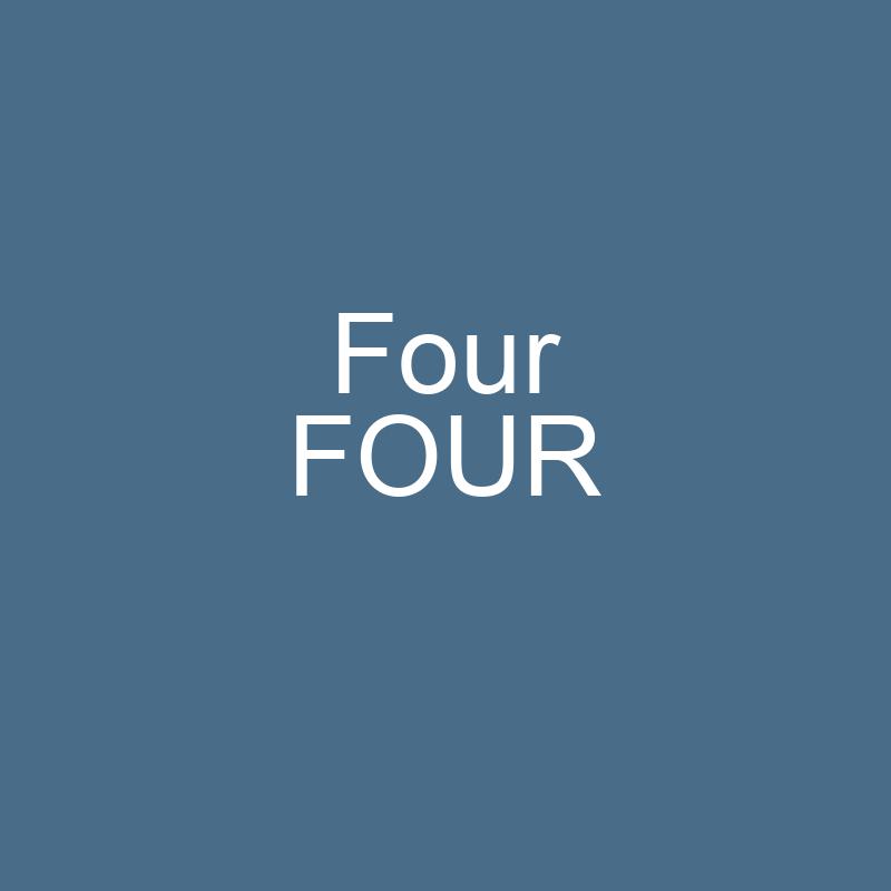 Four FOUR